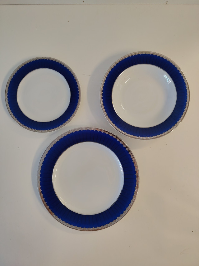 Christineholm Marianne Royal Blue lautaset, Sigvard Bernadotte