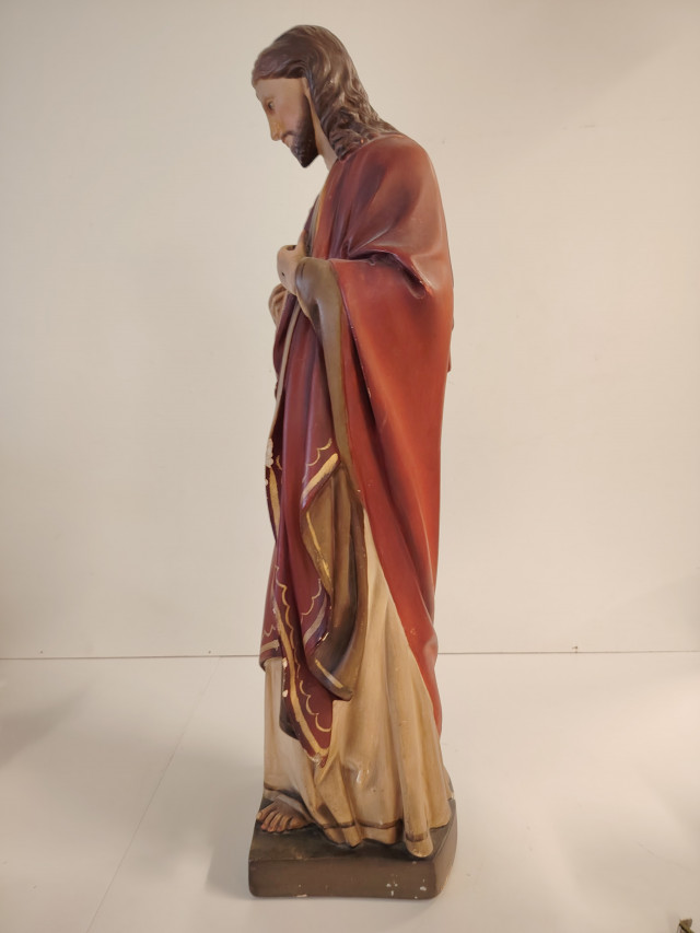 Jeesus patsas kipsiä