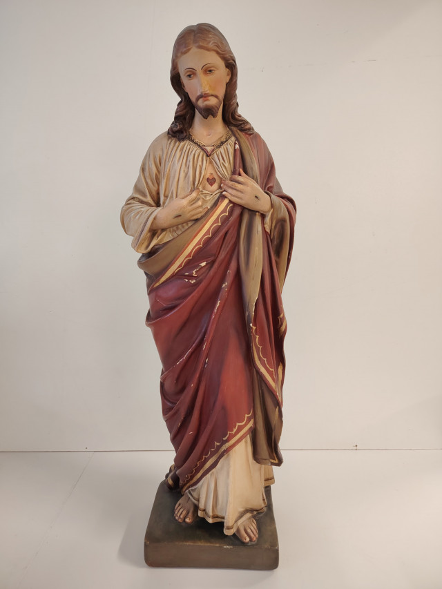 Jeesus patsas kipsiä