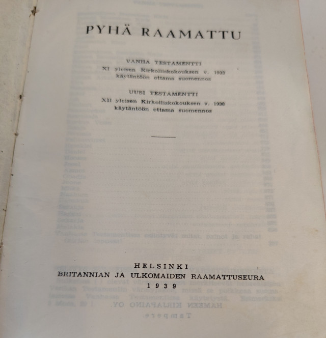 Rudolf Koivu, Itämaisia satuja ja vanha Raamattu