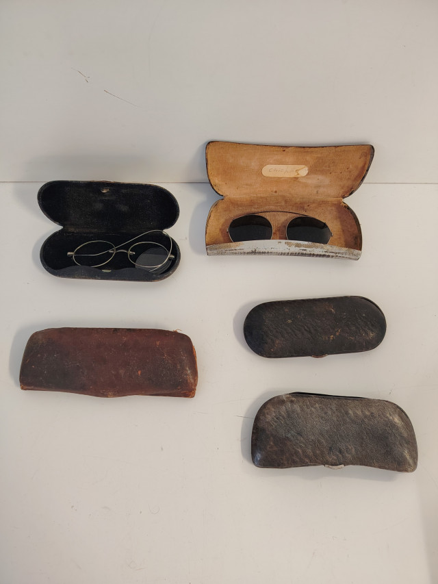 Antiikkiset silmälasikotelot 5kpl