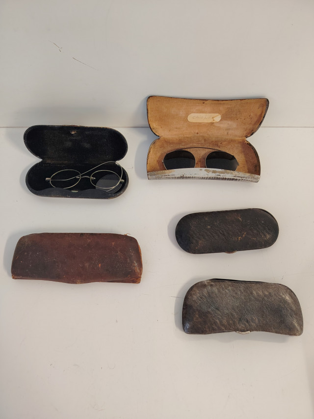 Antiikkiset silmälasikotelot 5kpl