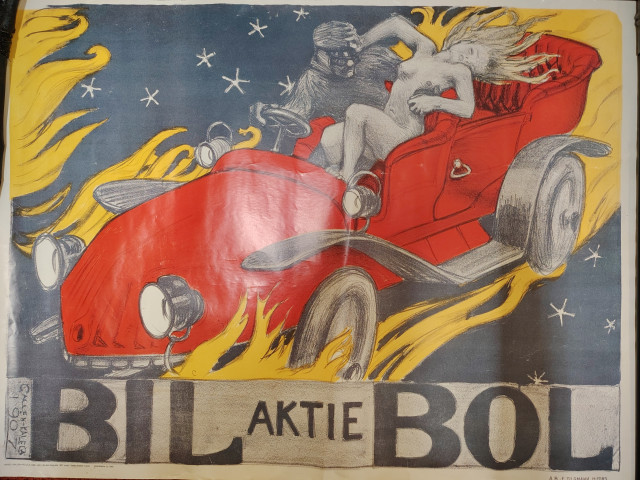 Bil-Bol juliste omistettu Remulle. Juliste painettu 1992
