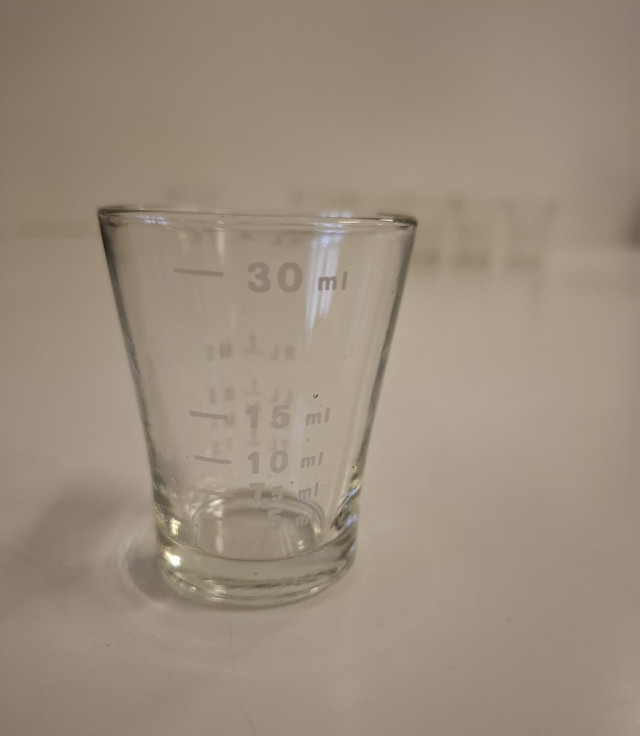Espresso mittalasit 7kpl