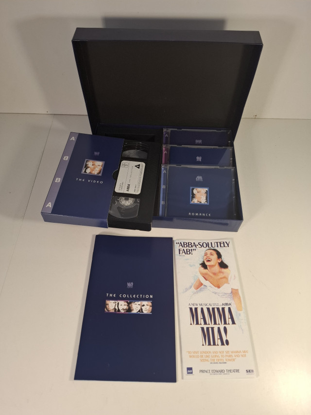 ABBA The Collection, 3CD levyä ja VHS kasetti
