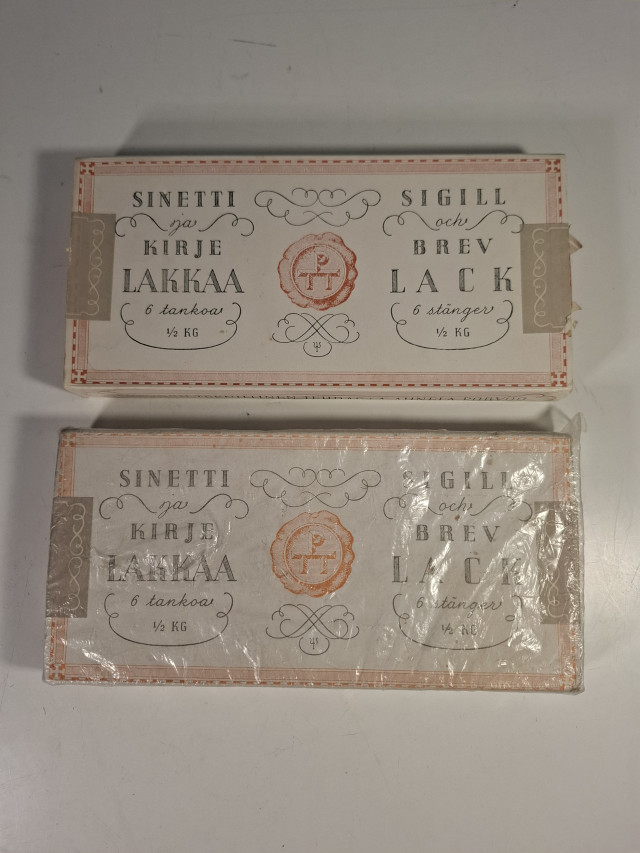 Vintage Sinetti- ja kirjelakkaa 2pkt