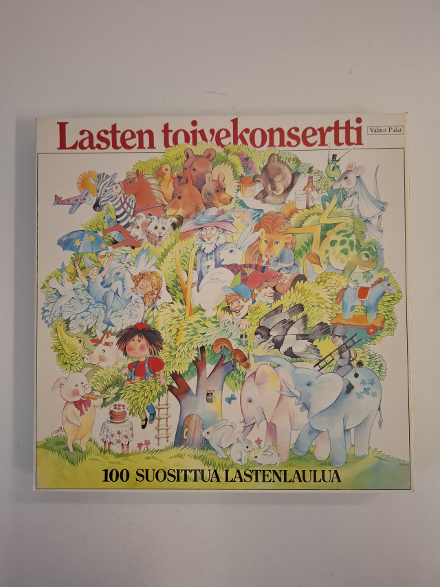 Lastenlaulu LP-levyt 100kpl lauluja