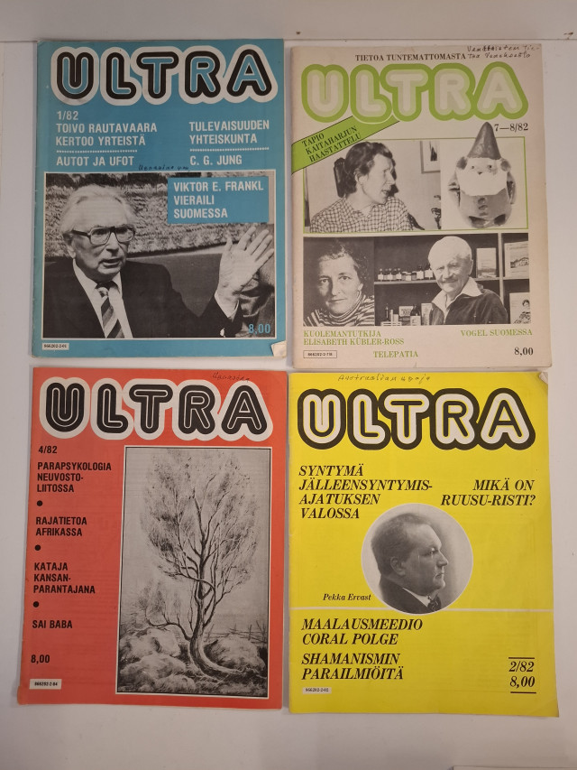 Vanhat Ultra lehdet 4kpl