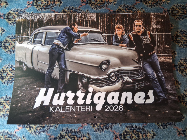 Hurriganes kalenteri 2026