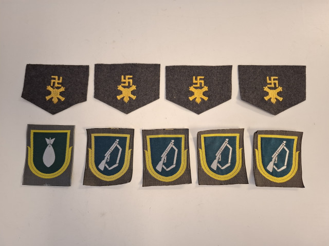 Kangasmerkit 9kpl