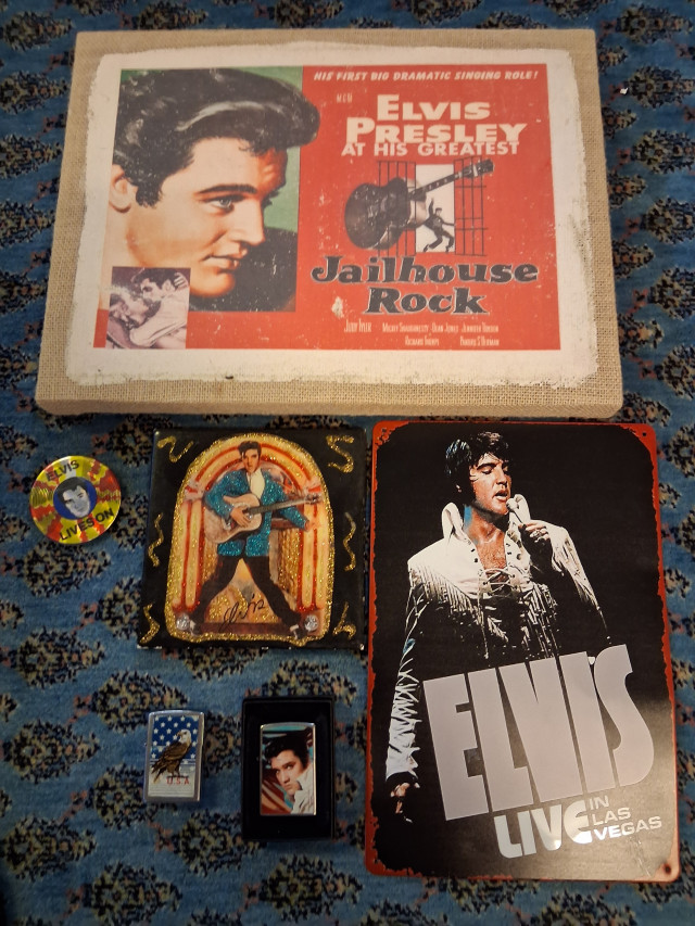 Erä Elvis ym.esineitä