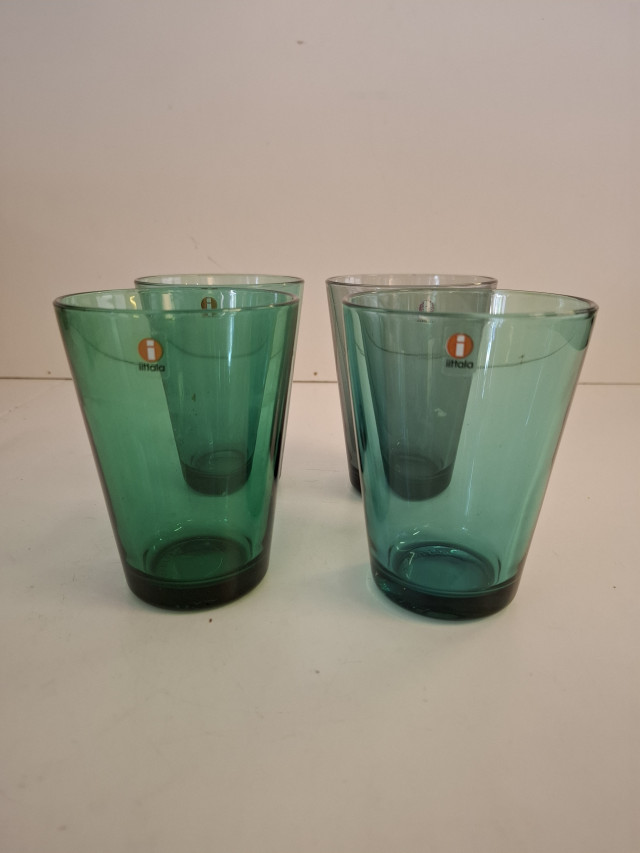 Iittala isot lasit 4kpl, Kaj Franck