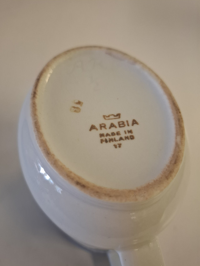 Arabia Sinivalko kaadin, Kurt Ekholm