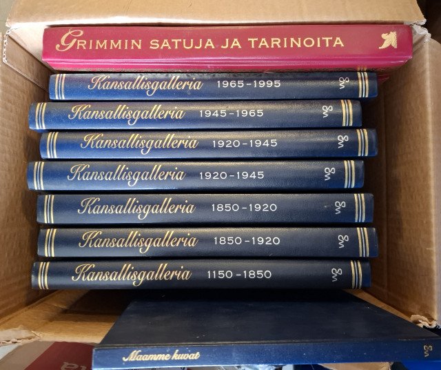Grimmin satuja ja tarinoita, kansallisgalleria kirjasarja