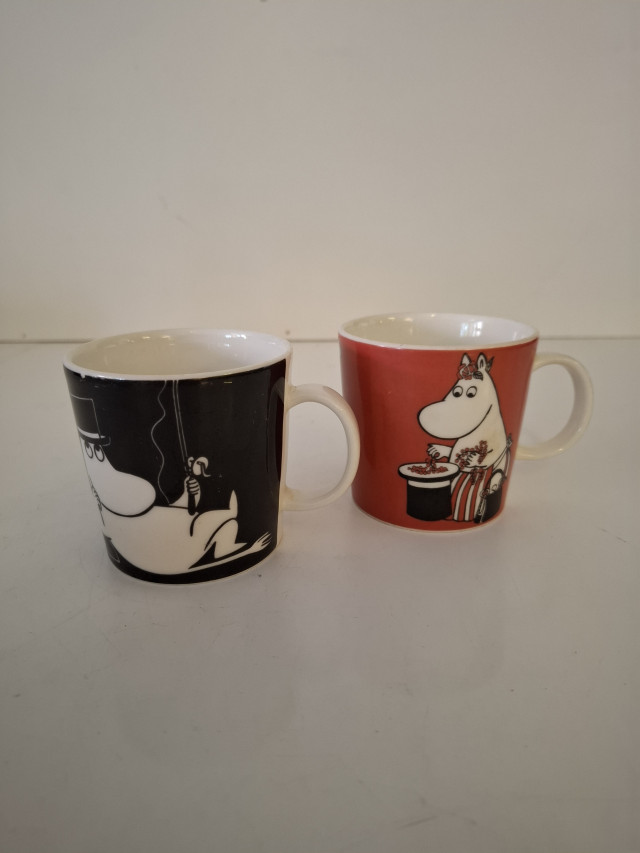 Muumimukit 2kpl Muumimamma ja Muumipappa