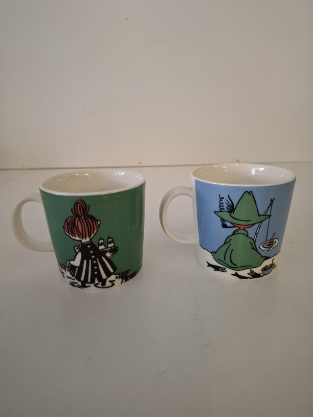 Muumimukit 2kpl Pikkumyy&Nuuskamuikkunen