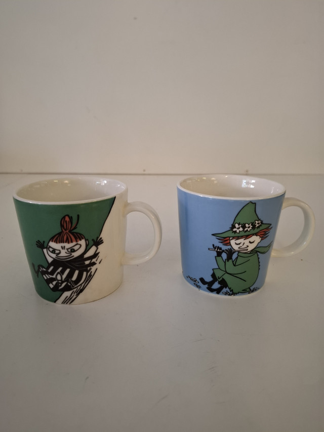 Muumimukit 2kpl Pikkumyy&Nuuskamuikkunen