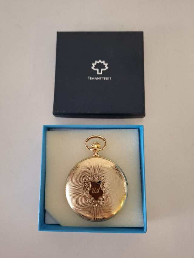 Kultadublee taskukello 17 JEWELS