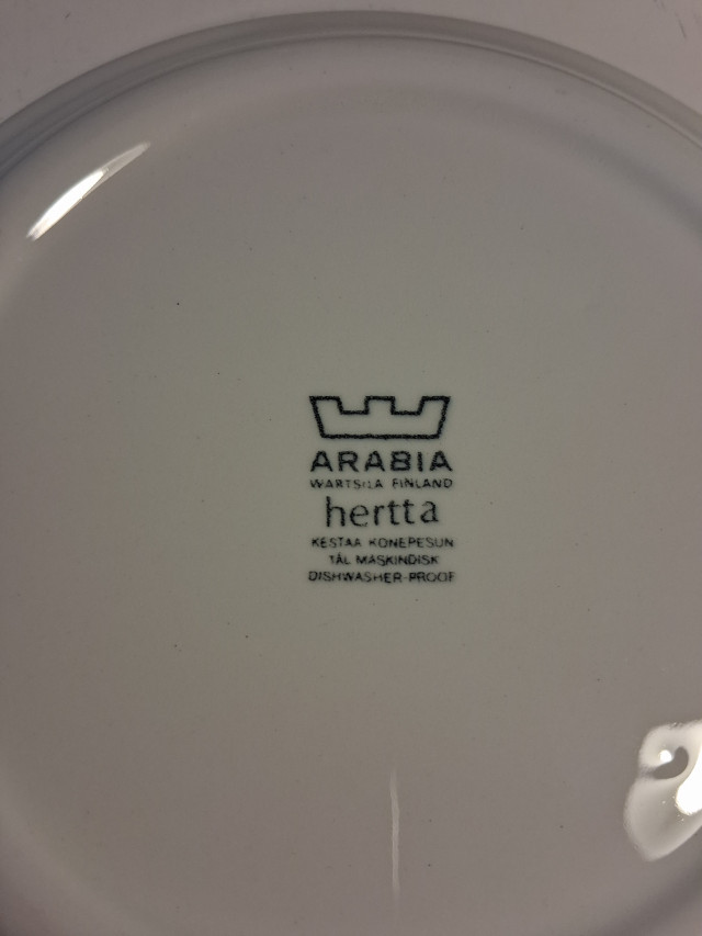 Arabia Hertta astiasto 20 osaa
