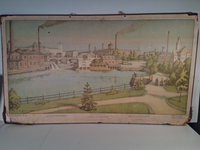 Koulutaulu Tampere ,Tilgmann 1910