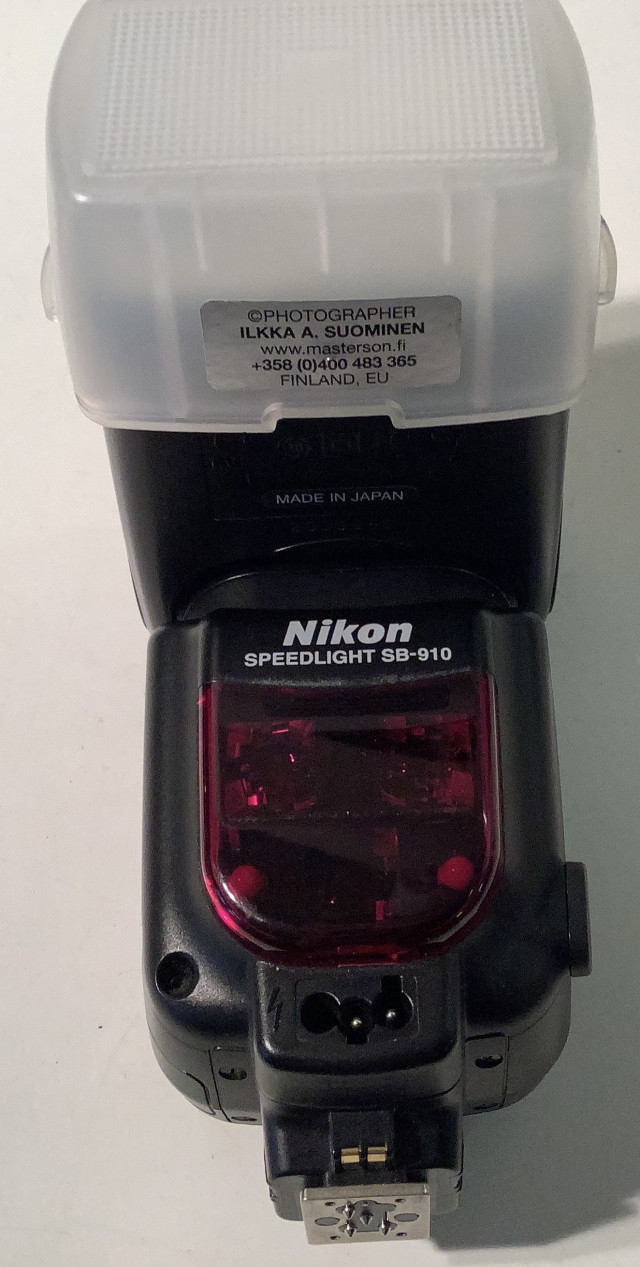 Nikon speedlight sb-910 salama