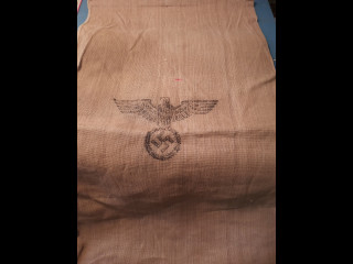 Postisäkki SS-Joukot Saksa  1942.Wehrmacht Heeresverpflegung H.VpFl. 1942 army post sack.