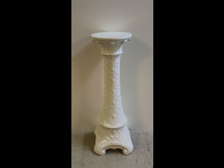 Kukkapylväs posliinia Rörstrand