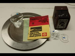 Autonäyttelyn esite 1971 ym