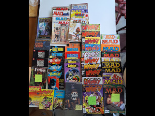 MAD-, Myrkky- & Batmanlehtiä