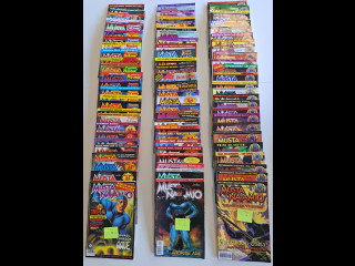 Mustanaamiolehdet vuosikerrat 1994, 1995, 1996