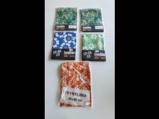 Retro tyynyliinat puuvillaa.