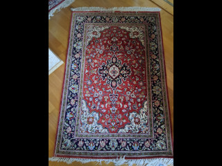 Qum Silkki matto Iran Persia Luonnonsilkki