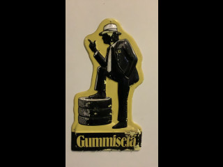 Gummisetä peltikyltti