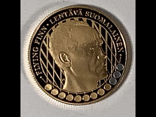 Paavo Nurmi lentävä suomalainen mitali