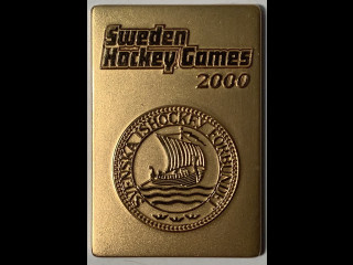 sweden hockey games 2000 muistomitali