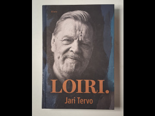 Vesa-Matti Loiri elämänkertateos signeerauksella