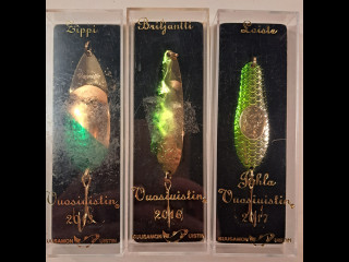 Vuosiuistimia vuosilta 2013, 2016 ja 2017