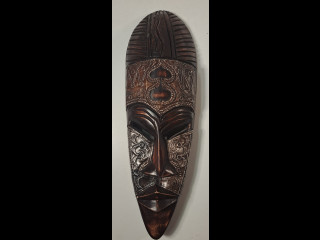 Afrikkalainen seinäkoriste kork.43cm