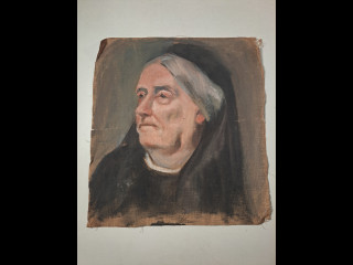 Maalaus kaksipuoleinen öljy kankaalle