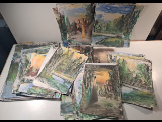 P.A.Rapo Vesiväritöitä