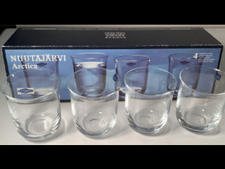 Nuutajärven Arctica juomalasit 4 kpl pakkaus