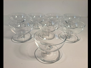 Lasiset jälkiruokakulhot 8kpl