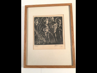 Tauno Manninen grafiikanlehti  1943