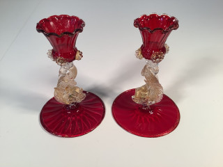 Murano Kynttilänjalat2 kpl