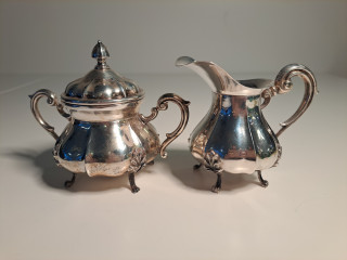 Hopeiset sokerikko+kermakko