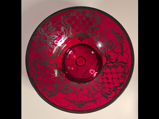 Murano jalallinen lasiastia