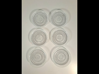 Pienet Kastehelmi lautaset 6kpl