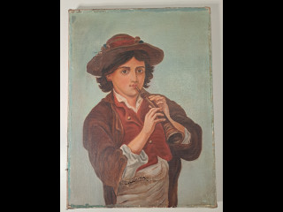 Vanha maalaus vuodelta 1923