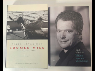 Suomenmies Urho Kekkosen elämä + Niinistö Viiden vuoden yksinäisyys