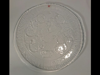 Lasinen Iittala Kotipizza lautanen